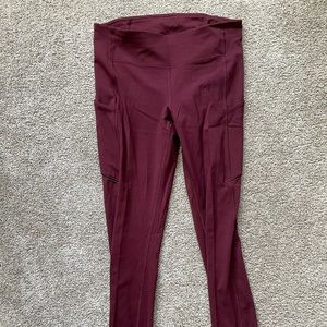 Lululemon size 6 Wunder train 25”